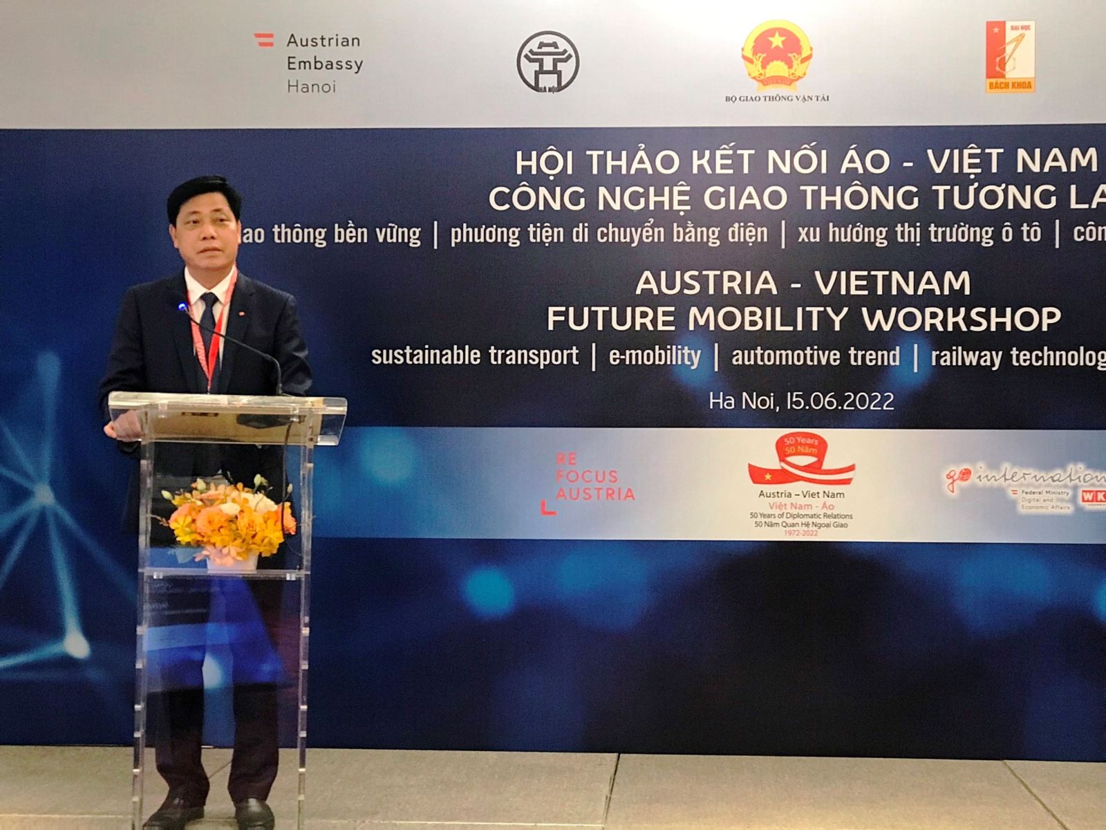 Hội thảo kết nối Áo - Việt Nam “Công nghệ giao thông tương lai”